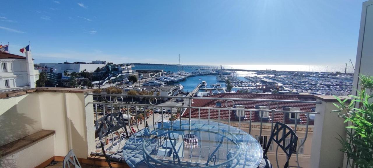 O Festival Palace, Terrace With Panoramic Sea View คานส์ ภายนอก รูปภาพ