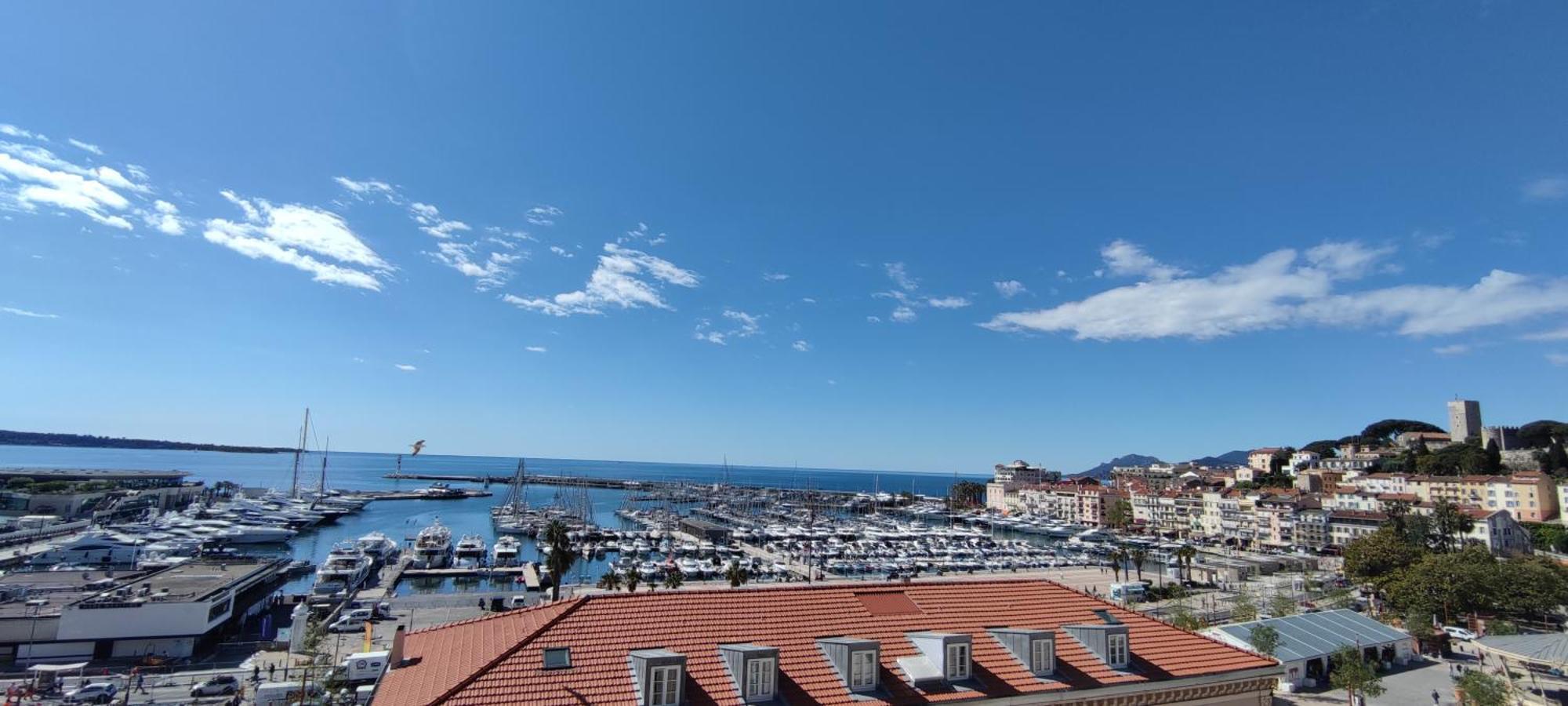O Festival Palace, Terrace With Panoramic Sea View คานส์ ภายนอก รูปภาพ