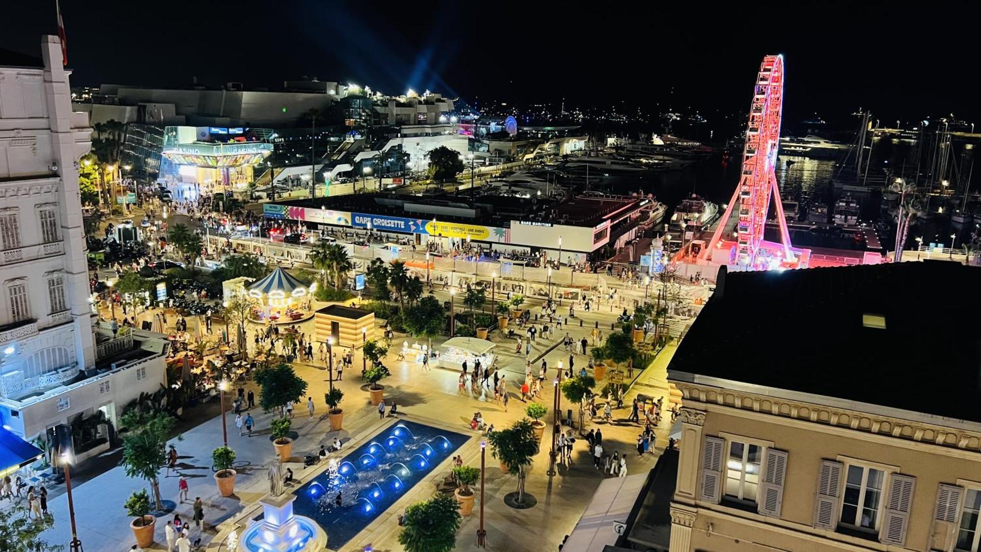 O Festival Palace, Terrace With Panoramic Sea View Apartment คานส์ ภายนอก รูปภาพ